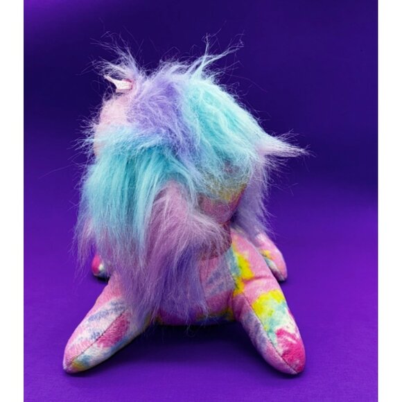 Puppy Surprise Rainbow Tie Dye Plush Dog with 3 Puppies 1 Barks Just Play 2016 - Picture 12 of 16